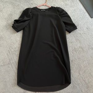 Zara dress with puffy sleeves